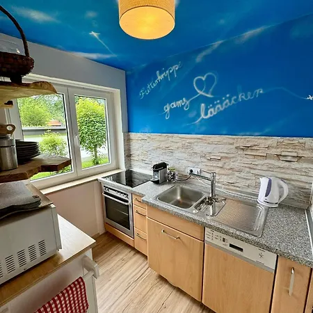 Zur Gluecklichen Gams - Ferienwohnung Mit Huettenvibes In Oberstdorf Fuer 1-8 Gaeste Exterior photo